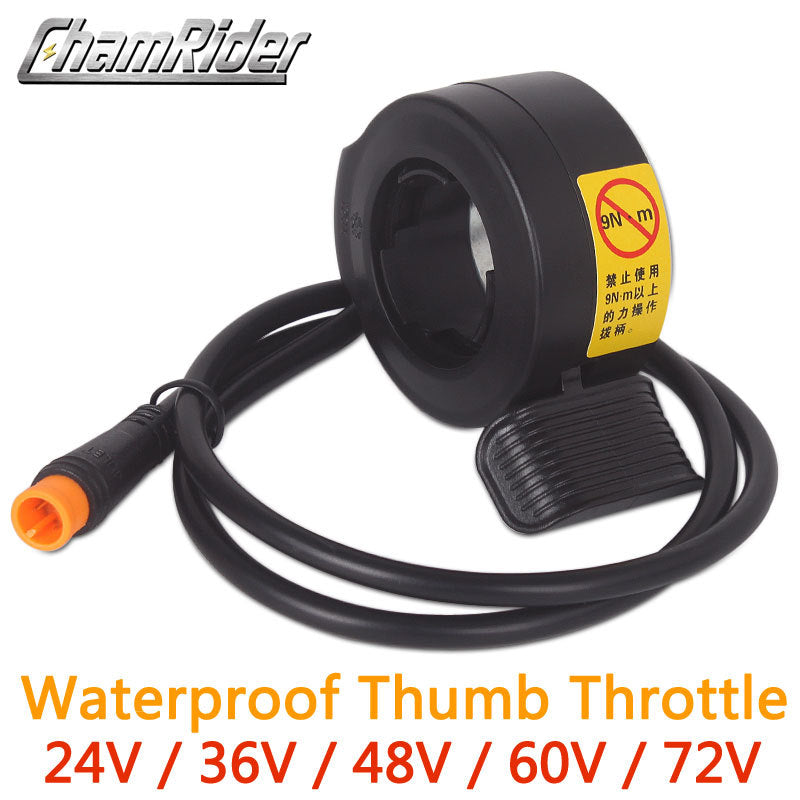 Ebike Twist Thumb Throttle Wuxing 24V/36V/48V/60V/72V