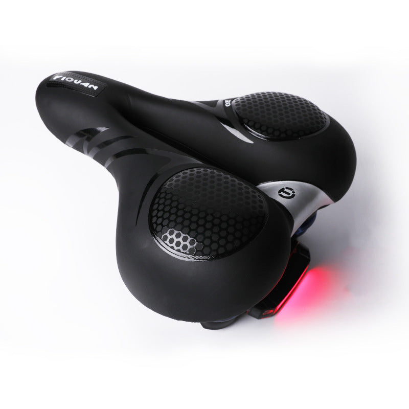 Bicycle Accessories Cycling Fixture Middle Hole Bicycle Saddle plus-Sized Silicone Breathable Bicycle Seat Mat