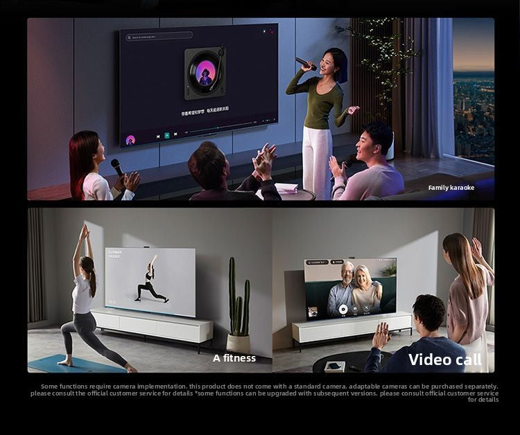 TCL TV 65-Inch 120Hz High Refresh MEMC Anti-Shake Eye Protection 2gb + 32gb Large Memory TV V8l