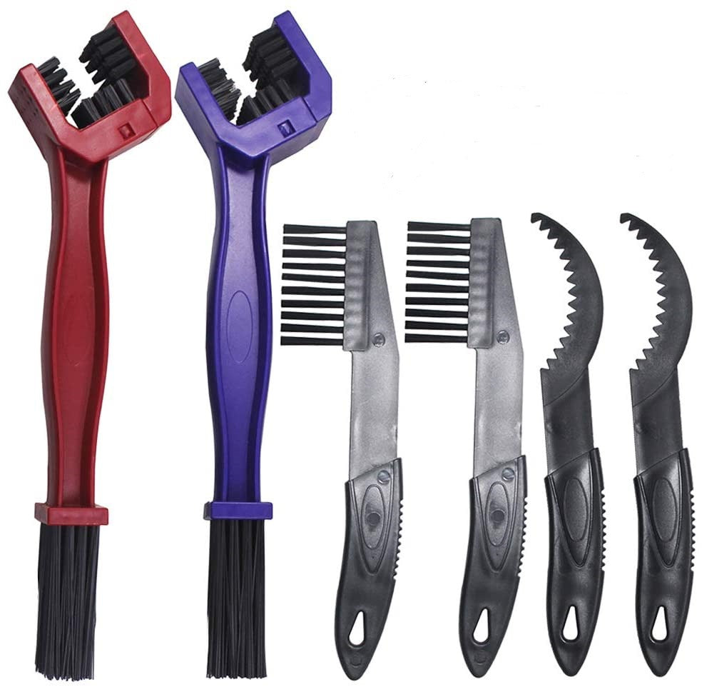 Bicycle Chain Flywheel Cleaning Bicycle Tooth Plate Cleaning and Maintenance Tool [Brush]