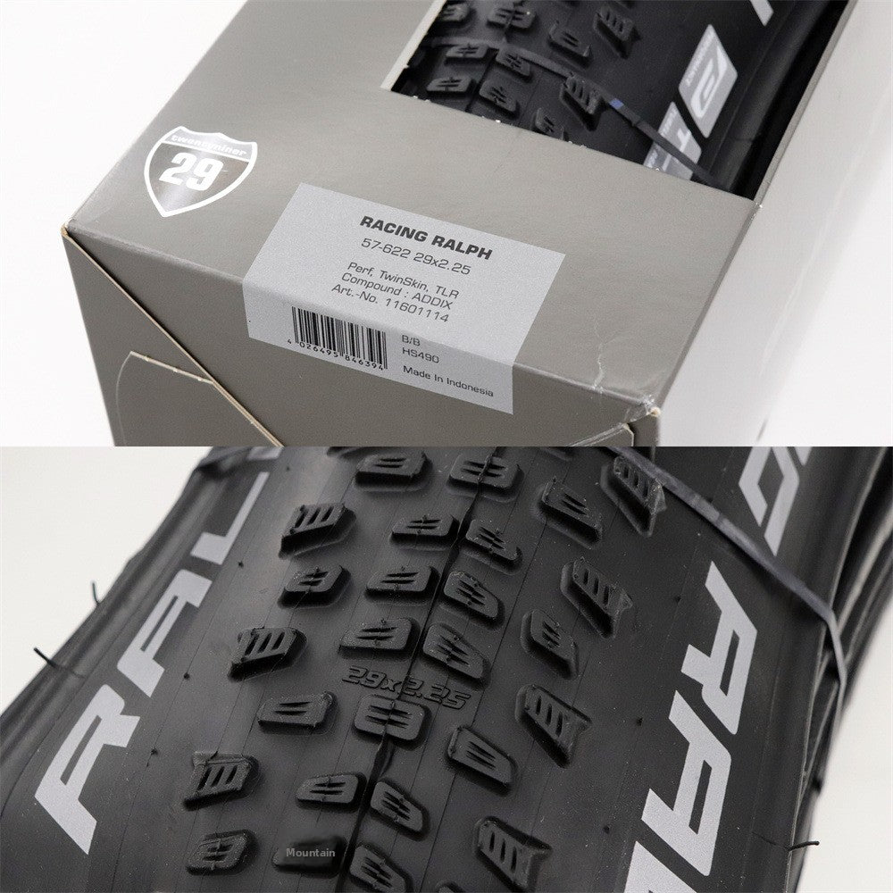 SCHWALBE RACING RALPH 29x2.25 high-performance TLR ADDIX mountain bike tires