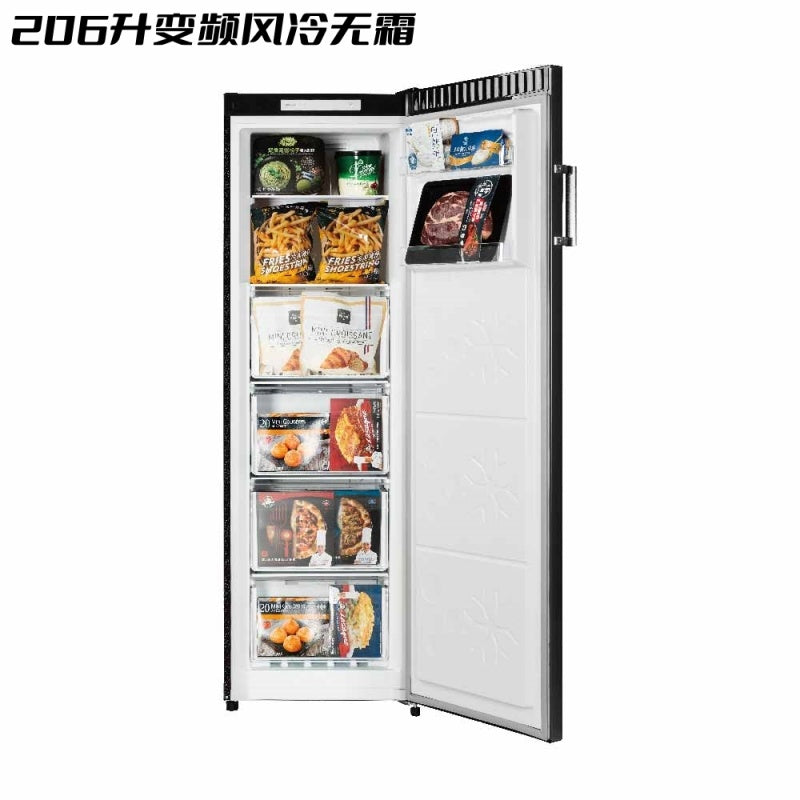 High-Quality Export 260L Frost-Free Chest Freezer for Home Use, Vertical Freezer, Drawer-Freezer, Breast Milk Energy-Saving