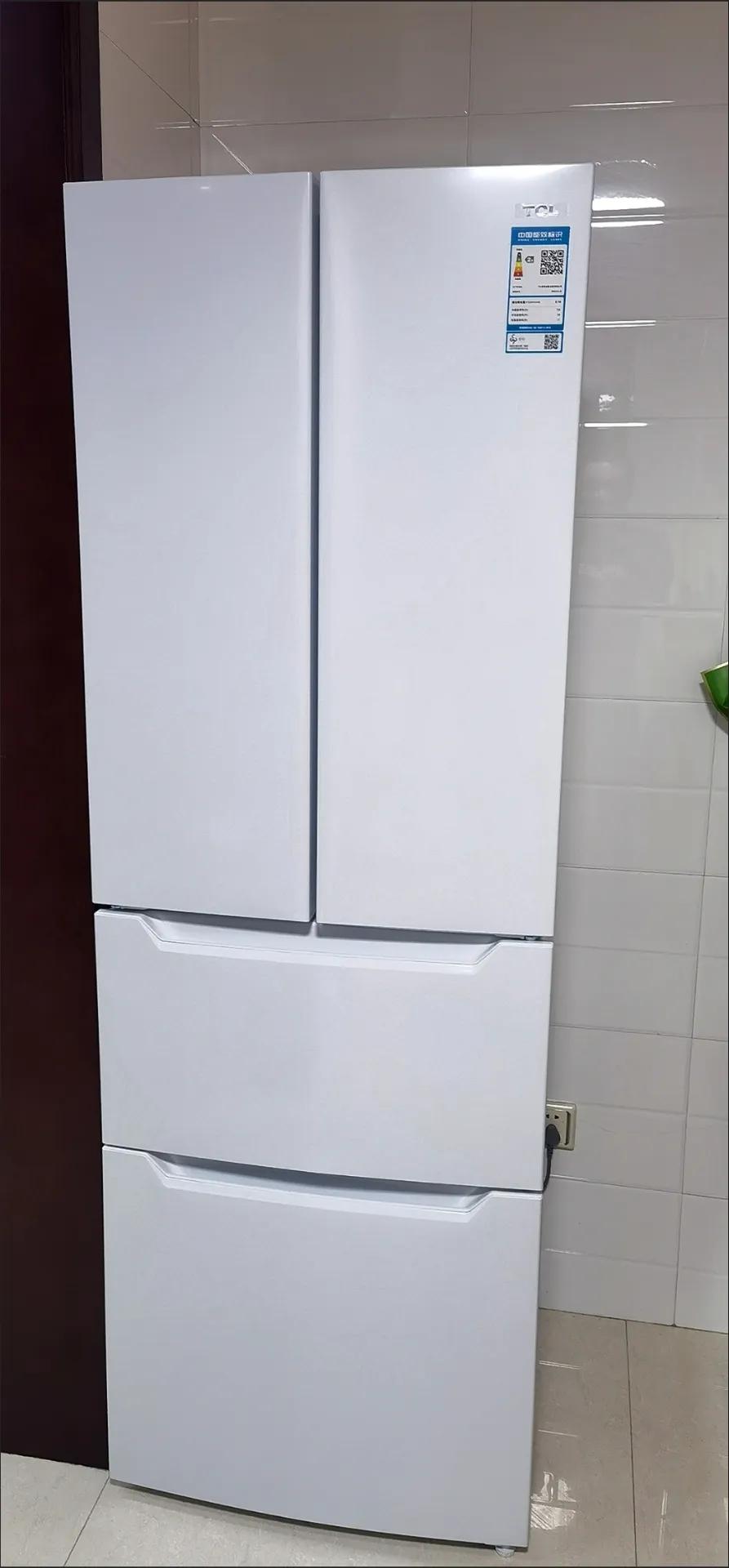 TCL Refrigerator 252L French multi doors no frost BCD-252V3-D