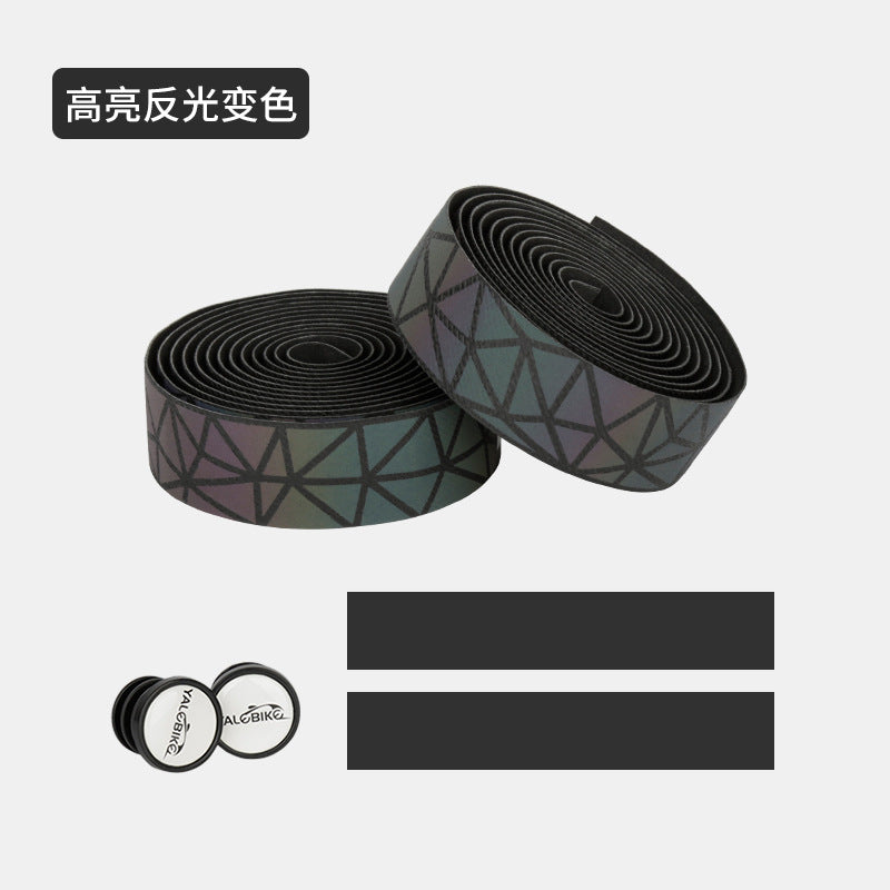 Bicycle Handle Bar Bar Tape Road Bike Bent Handlebar Handle Handbag Handle Wrap Ribbon Fixed Gear Bicycle Shock Absorption Twine Grip