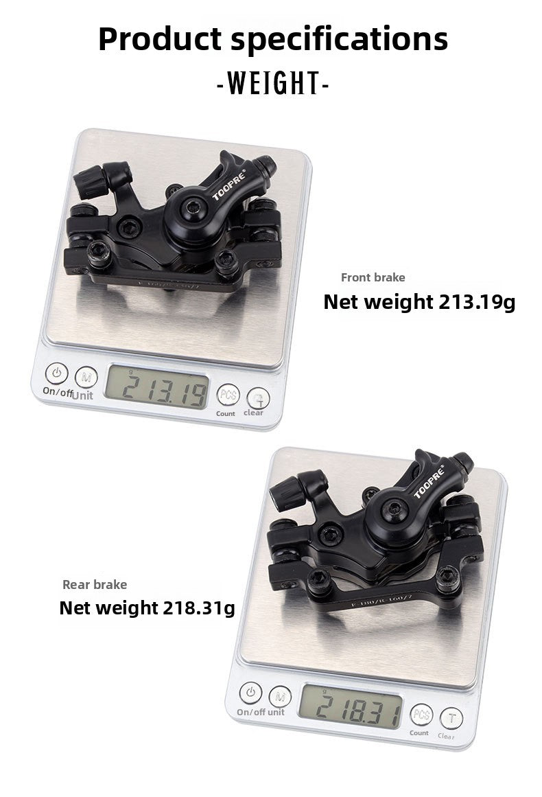 Mountain Bike Disc Brake Kit Brake Accessories Electric Bike Disc Brake Set Modified Bicycle Universal Brake Caliper