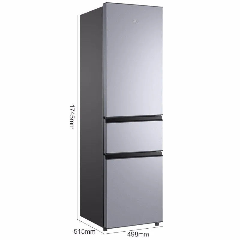 TCL refrigerator 200 liter 3 door refrigerator three-door energy-saving