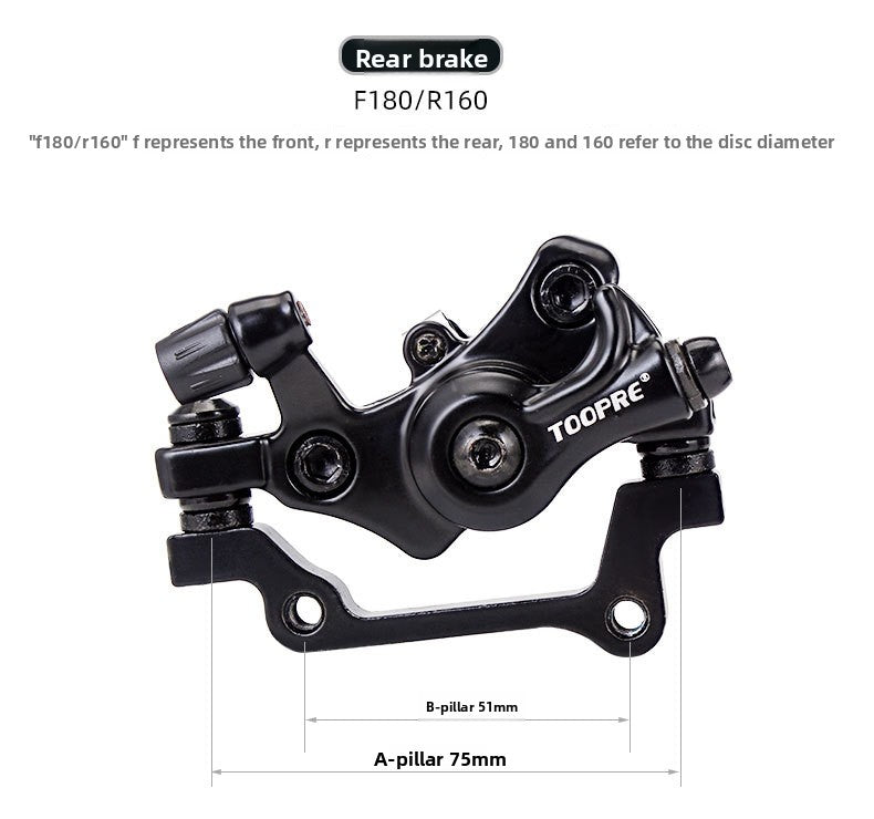 Mountain Bike Disc Brake Kit Brake Accessories Electric Bike Disc Brake Set Modified Bicycle Universal Brake Caliper