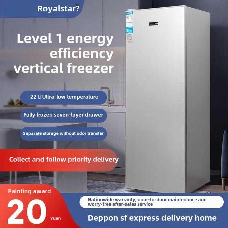 Royalstar Freezer Refrigerated Drawer Type Full Freeze Refrigerator Small Grade I Energy-Saving Breast Milk Breastmilk Storage Freezer