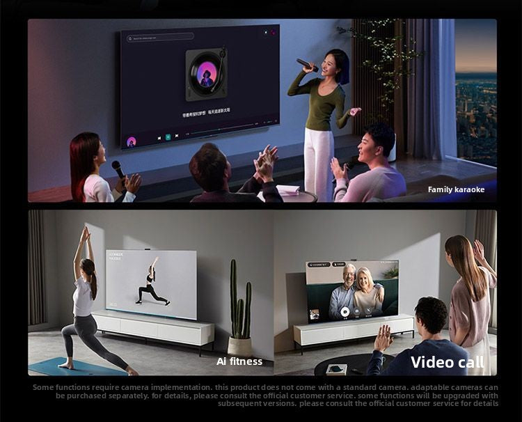 TCL TV 75inch Quality Small Cannon 288Hz High Refresh High Color Gamut 64GB TV V68L Pro