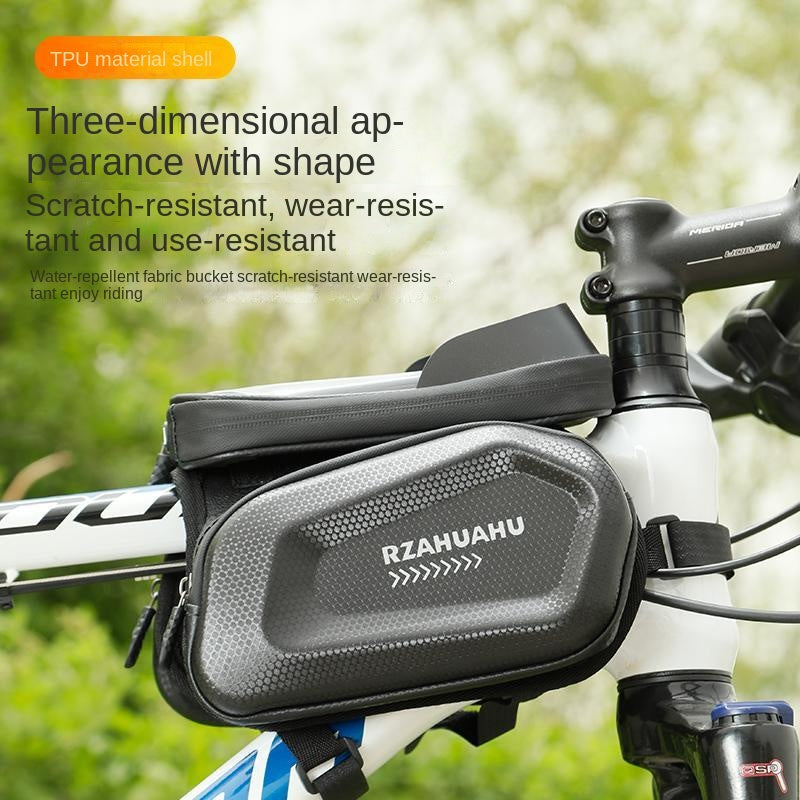 Bicycle Bag Front Beam Bag Riding Front Bag New Mountain Bike Front Road Bike Water-Proof Bag Large Capacity