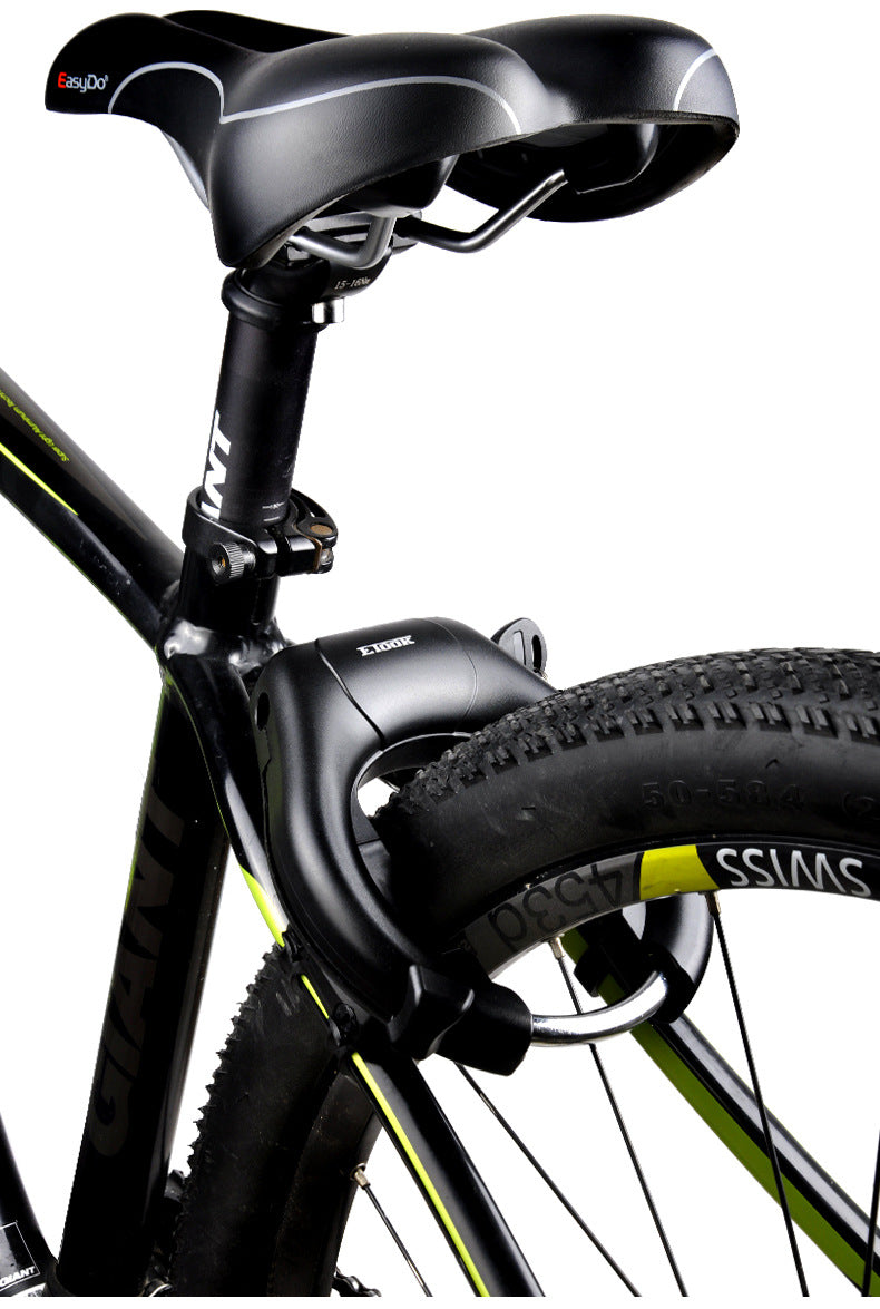 ETOOK Bicycle Lock Crab Claw Lock Horseshoe Lock Mountain Bike Road Bike Universal Anti-theft Strong Alloy Frame U-shaped Lock