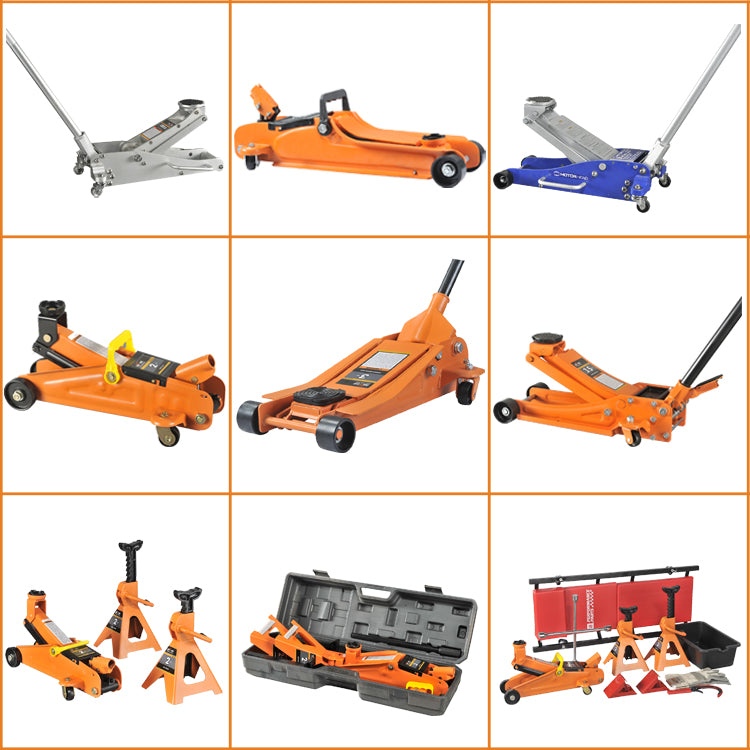 2 Ton Portable Low Profile Floor Jack: Hydraulic Car Lift for Repair