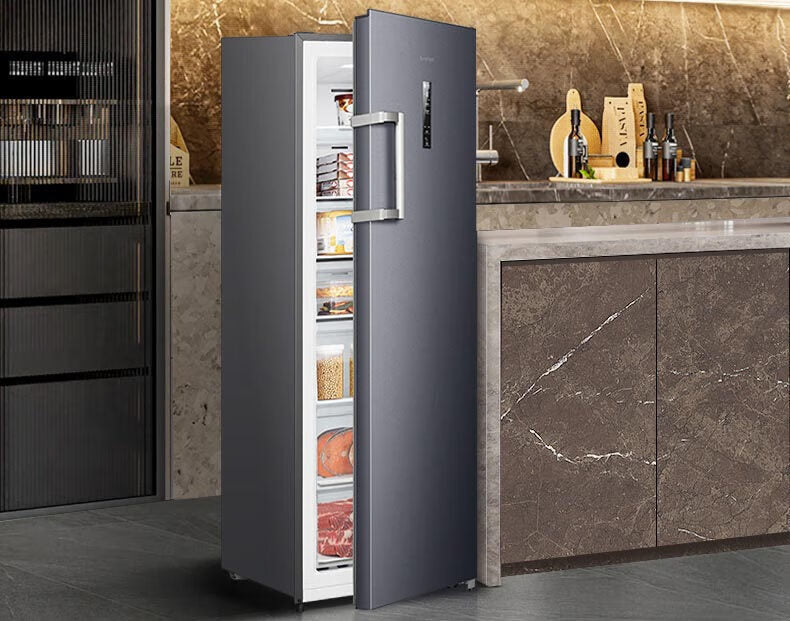 Ronshen 240 L Vertical Cabinet Freezer First-Class Frequency Conversion Frost-Free Sterilization Pure Flavor Breast Milk Drawer BD-240WPRSY