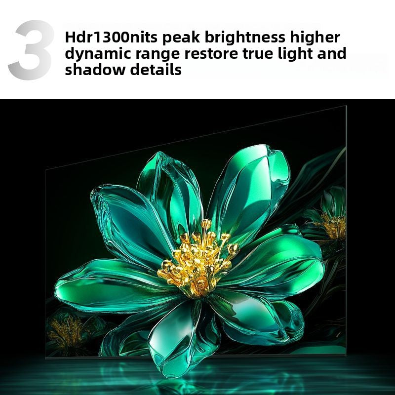 TCL TV 65T6K 65inch QD-Mini LED 512-zone HDR 1300nits Quantum Dot TV