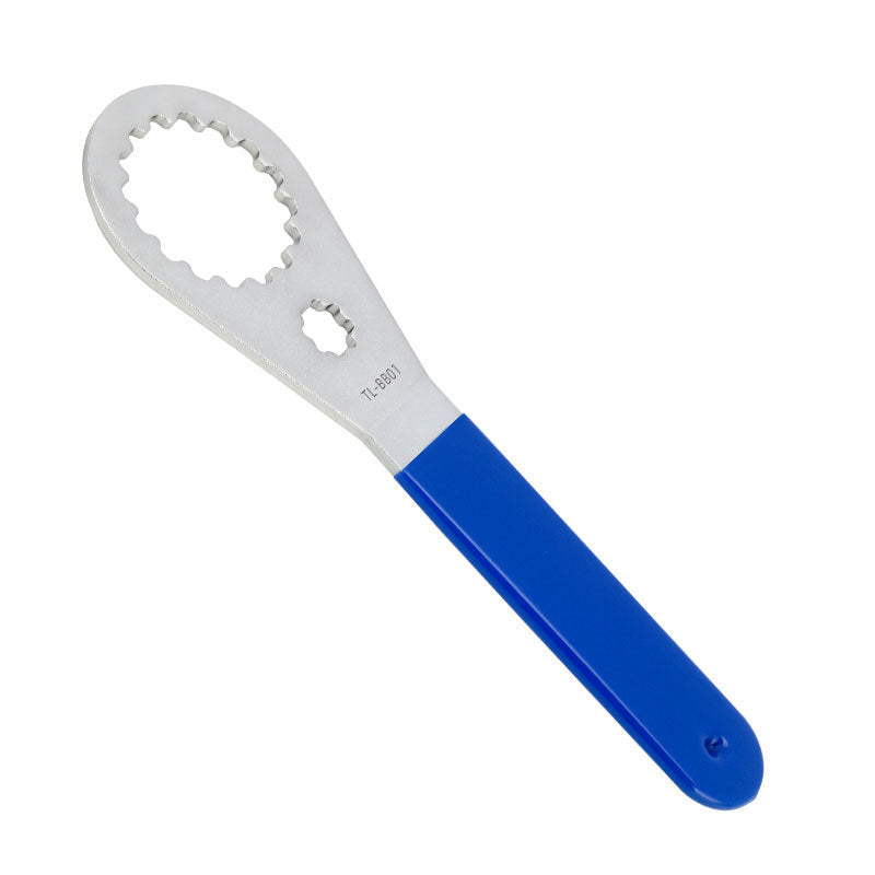 Mountain Bike Road Bike Central Shaft Wrench for Dismantling Integrated Tooth Plate BB Wrench Installation Car Repair Tools