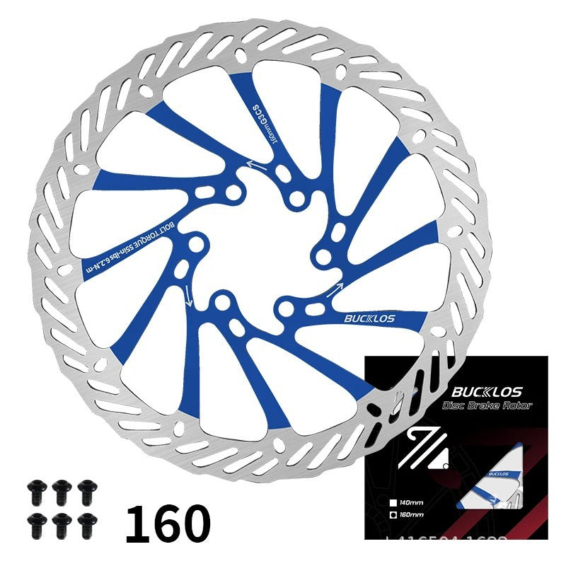 Bicycle Disc Brake Cooling Hydraulic Brake Rotor 6 Bolt