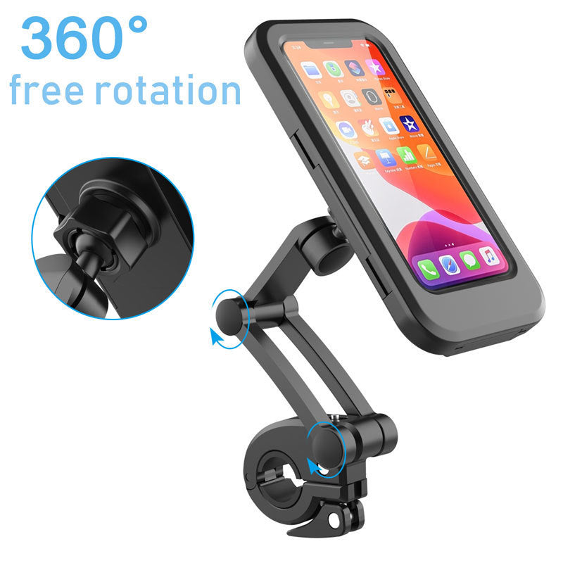 Factory Customized Car Motorcycle Mobile Phone Bracket Phone Case Folding Mobile Phone Navigation Bracket Magnetic Bag