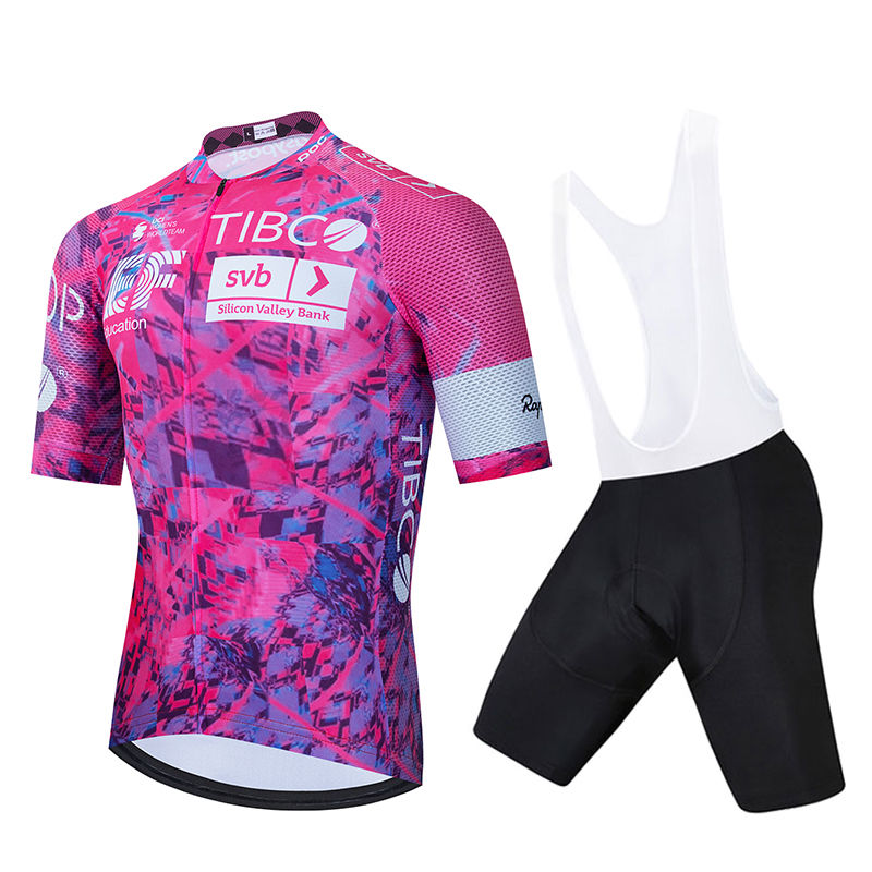 2023ralvpha EF Summer Short Sleeve Cycling Suit Cyclist Top Milk Silk Comfortable Breathable