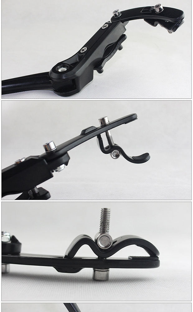 MTB Universal Kickstand Adjustable, Bicycle Side Parking Rack Installation