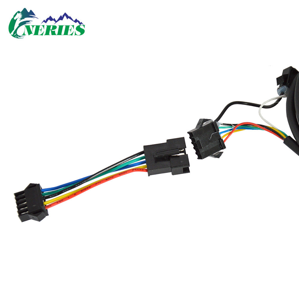 Electric Bike Mountain Bike Display Instrument Adapter Cable Six-Core to Five-Core Cable Position Docking Cable Bicycle Modification Accessories