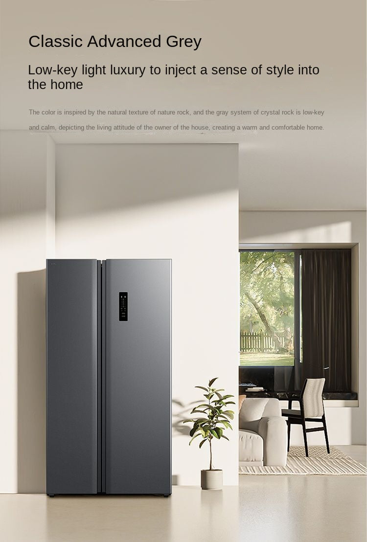 TCL Ion Fresh Refrigerator Large Capacity Double-Door Double Cycle Air Cooling Frostless Energy-Saving Frequency Conversion Double Door Refrigerator