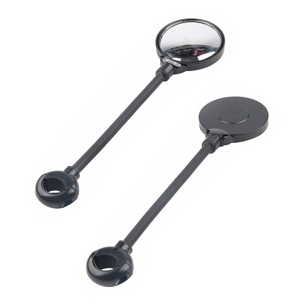 Bicycle Rearview Mirror Accessories Cycling Fixture Hose Bicycle Reflector Boxed Long Handle Reflector