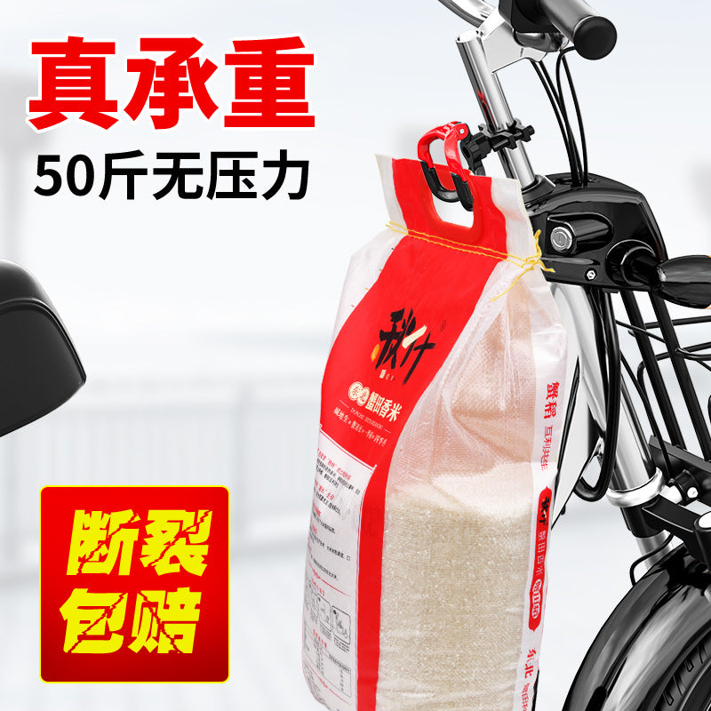 Electric Scooter Hook Front Universal Multi-Functional Modification Accessories No-Drill Battery Scooter Motorcycle Handlebar Hanging Hook