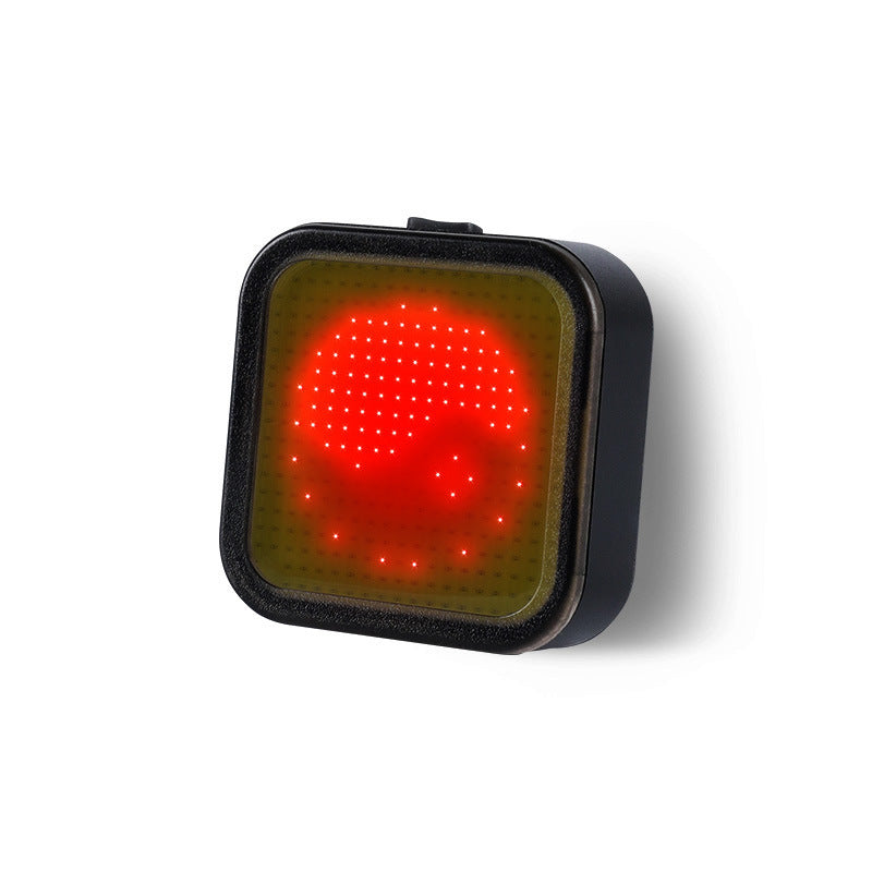 Bicycle Taillight USB Charging Mountain Highway Vehicle Creative Cycling Light Waterproof Safety Alarm Lamp Cycling Fixture