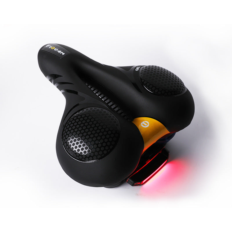 Bicycle Accessories Cycling Fixture Middle Hole Bicycle Saddle plus-Sized Silicone Breathable Bicycle Seat Mat