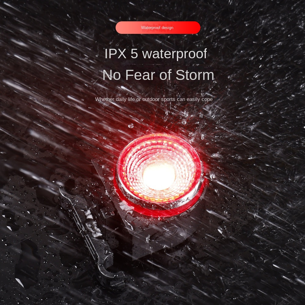 Bicycle Taillight Warning USB Charging Wireless Remote Control Smart Speaker Electric Bell Waterproof Cycling Equipment A8