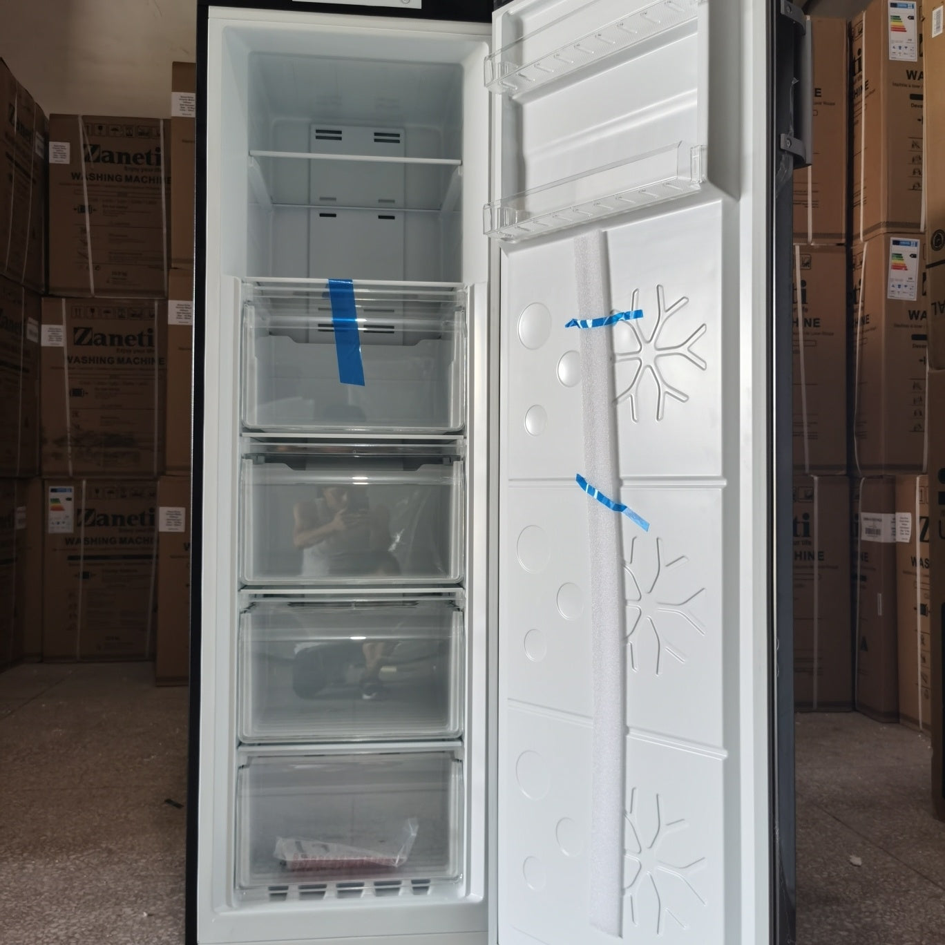 Cooling Frost-Free Freezer Chest Freezer Vertical Full Freezer Drawer Type Layered No Odor Transfer Tea Breast Milk Ice Cream Joint Warranty