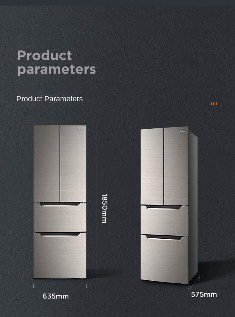 Homa Refrigerator 252L French multi doors no frost BCD-252WFK