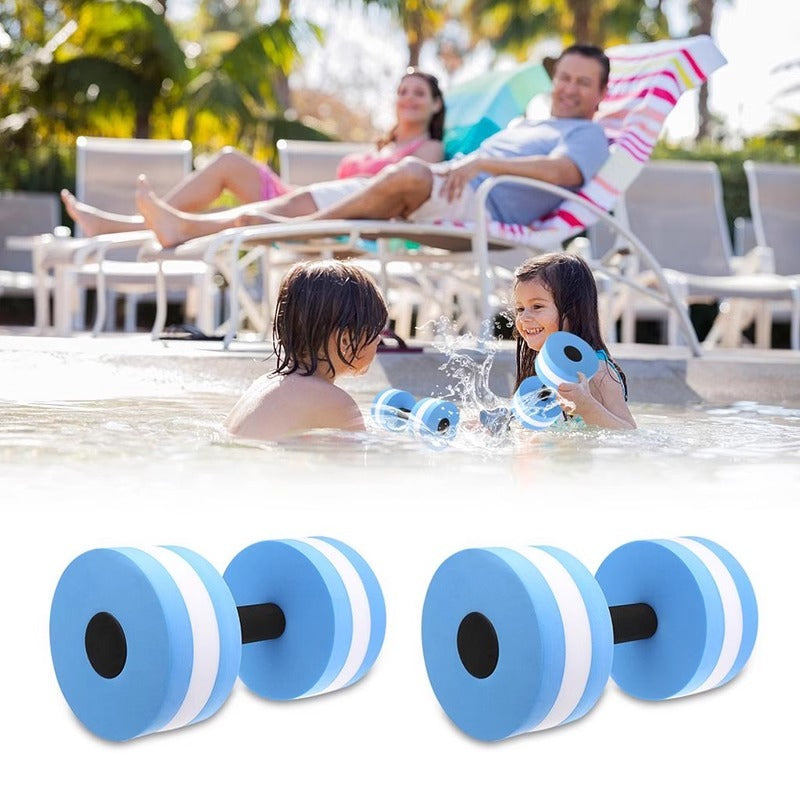 PE Slimming Exercises; Slimnastics Free Teaching Floating Aerobic Exercise Men and Women Water Swimming Equipment Water Yoga Fitness Dumbbell