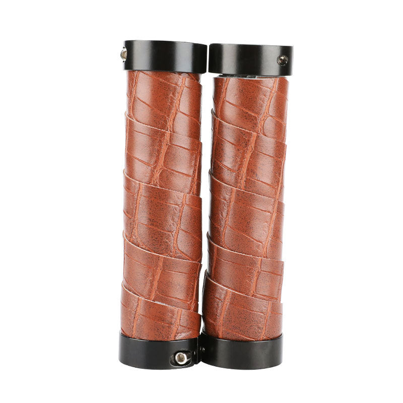 Clearance Bicycle Handle Grip Bilateral Lock Grip Non-Slip Wear-Resistant Texture Handle Cover Bicycle Accessories