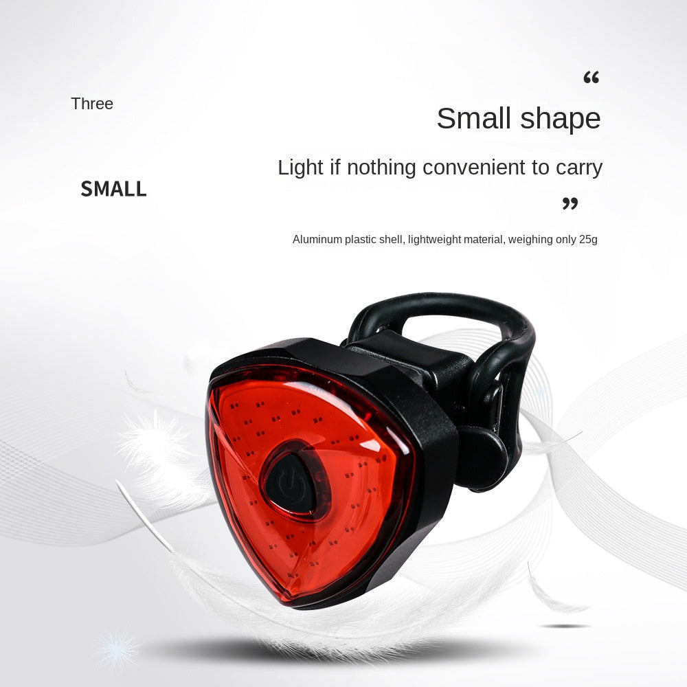 Bicycle Light Aluminum Alloy Cob Bicycle Warning Light Mountain Bike Intelligent Brake Induction Taillight Bk840