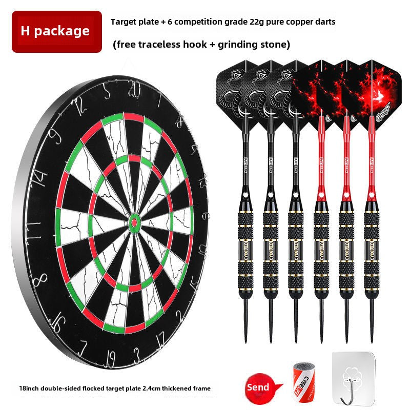Cyeelife Official Authentic Products Dart Board Set Professional Competition 18-Inch Training Flocking Indoor Large Plate Target Plate