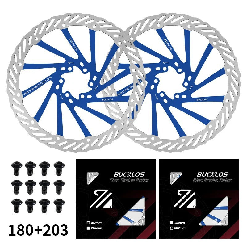 Bicycle Disc Brake Cooling Hydraulic Brake Rotor 6 Bolt