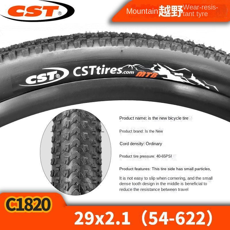 Zhengxin Bicycle Tire Mountain Bike C1820 20/24/26/27.5/29x1.95 2.1 Bicycle Tire