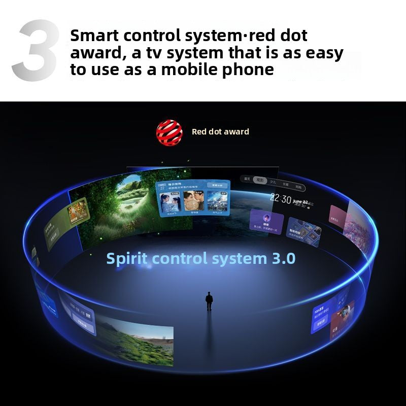 TCL TV 65T5L 65inch 288Hz High Refresh QLED Quantum Dot Smart Control System Ultra-thin TV