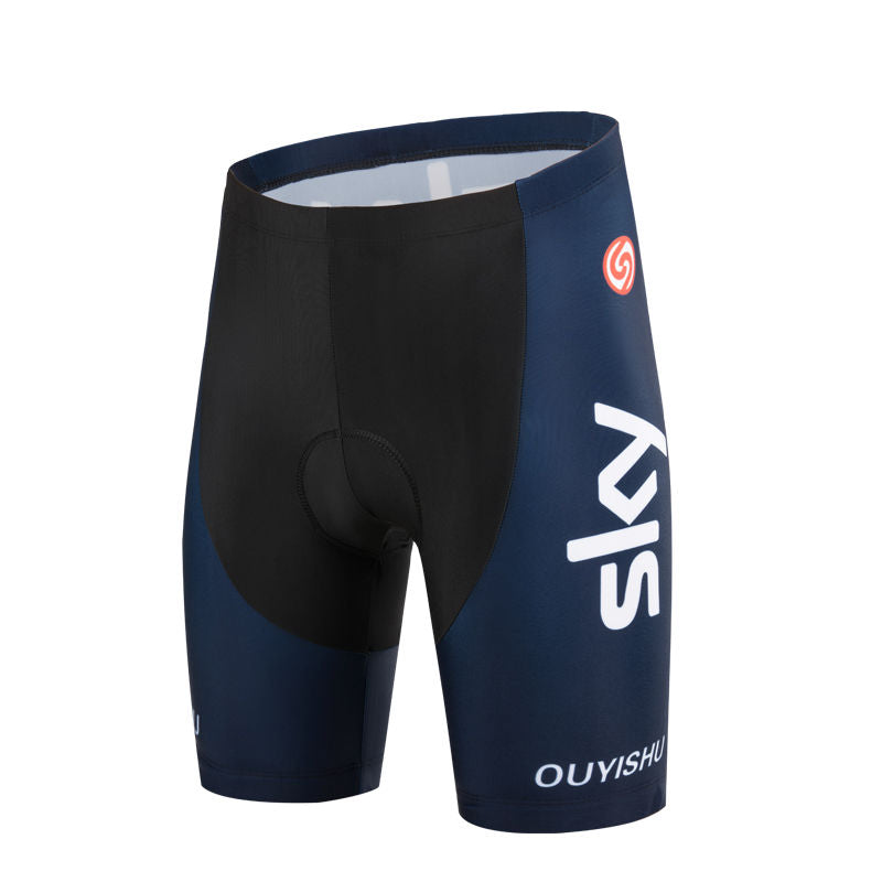 Huanfa Team Edition Short-Sleeved Cycling Outfit Top Shorts Spring and Summer Bicycle Clothing Men's Silica Gel Pad Breathable Quick-Drying