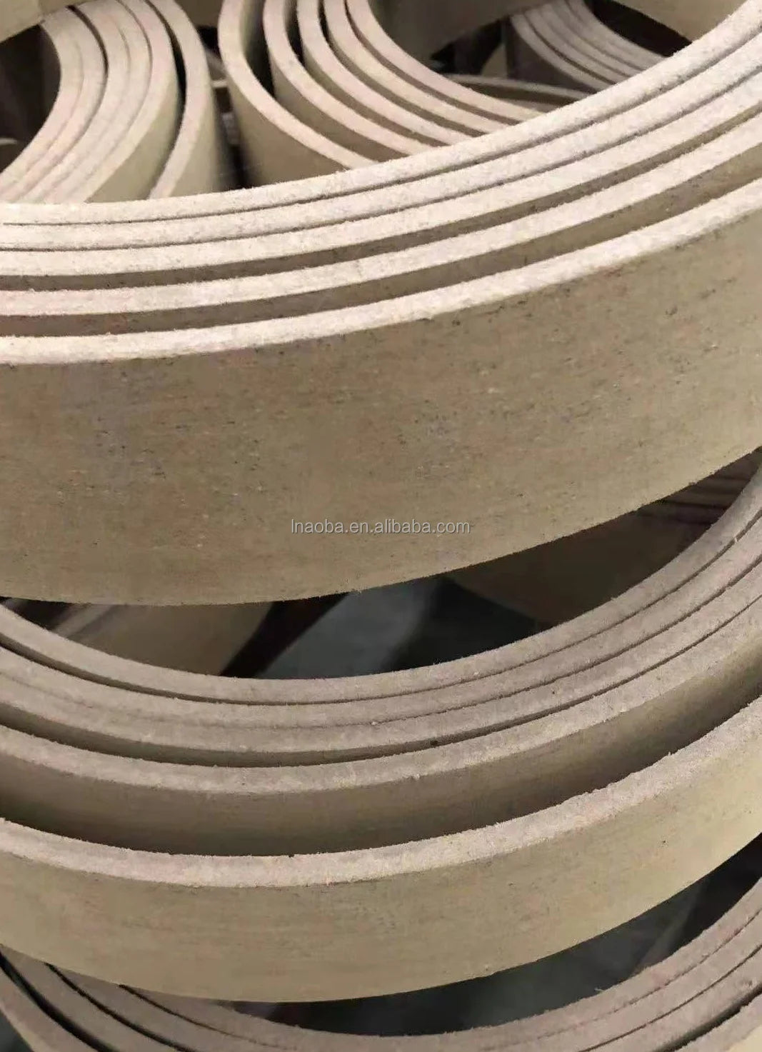 Non-asbestos resin brake lining roll