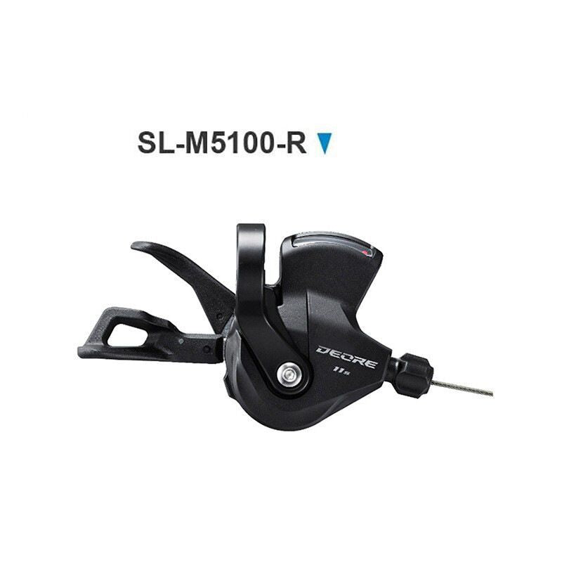 Трансмиссия SHIMANO Deore 10 скоростей, задний переключатель MTB 12 скоростей, модернизированный манетный переключатель M5100, задний переключатель SHIMANO M7100 