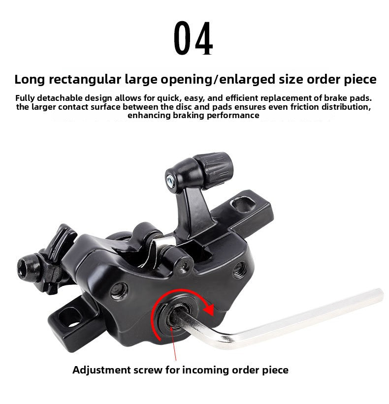 Mountain Bike Disc Brake Kit Brake Accessories Electric Bike Disc Brake Set Modified Bicycle Universal Brake Caliper
