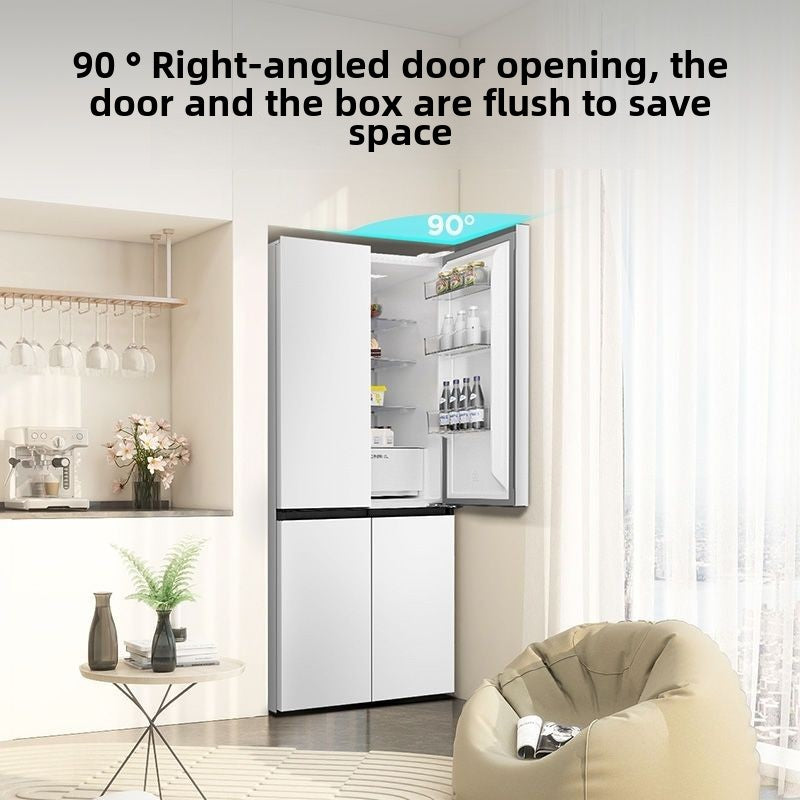 TCL 520L T5 Cross Door Ultra-thin Built-in Inverter Frost-free White Refrigerator R520T5-U