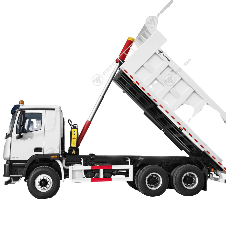 Foton New Dump Truck 6x4 Left Steering Diesel Engine RHD Heavy Truck Segment Rear