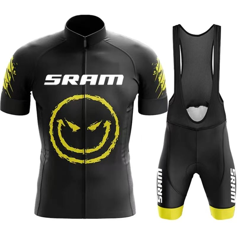 MBO Cycling Clothing Sran Tour Event Bicycle Short Sleeve Suit Cycling Pants Wicking Moisture Absorption Event Cycling Clothing