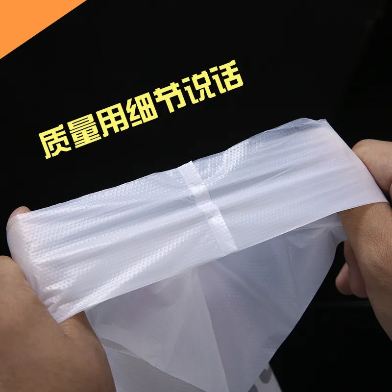 Takeaway bag disposable plastic bag Food supermarket shopping handbag wholesale custom printing logo