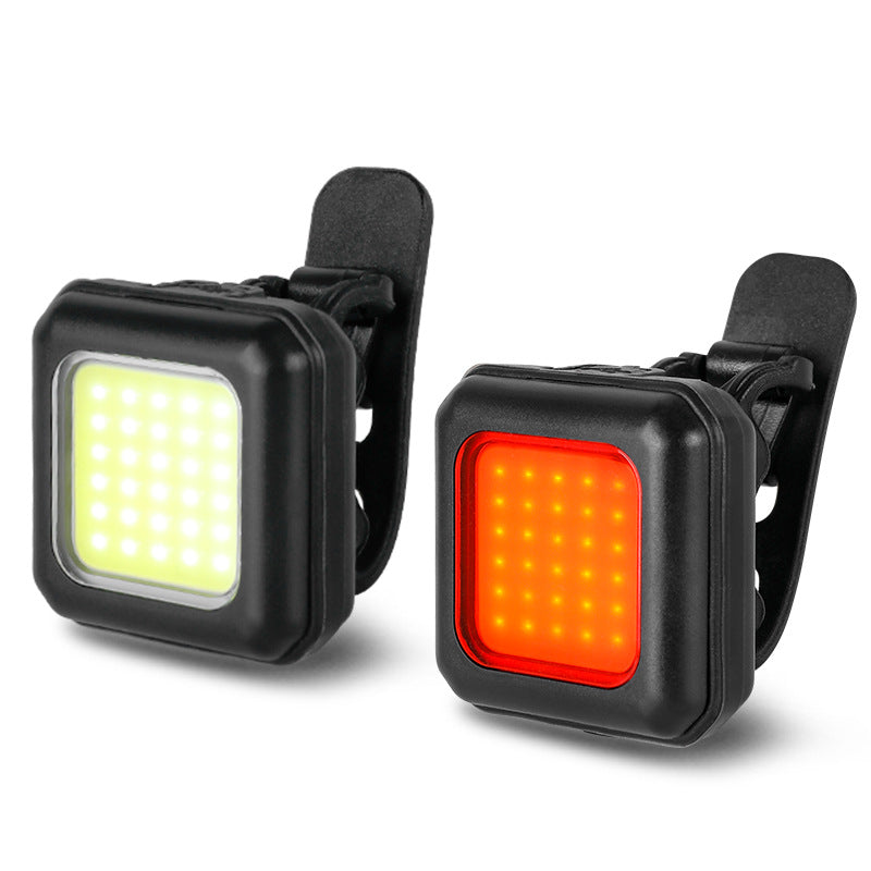 Cross-border bicycle light mini multifunctional mountain bike headlight road bike warning taillight outdoor cycling fitting