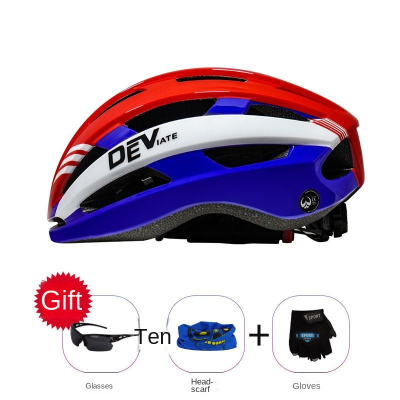 DEVIATE Integrated Bicycle Riding Helmet Bicycle Helmet Bicycle Helmet Universal