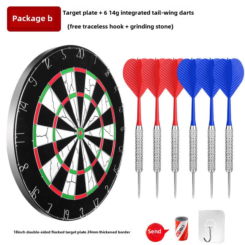 Cyeelife Official Authentic Products Dart Board Set Professional Competition 18-Inch Training Flocking Indoor Large Plate Target Plate